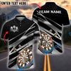 BlueJose Darts Target Gold Flash Personalized Name, Team Name Shirt (4 Colors)