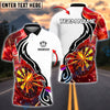 BlueJose Darts Tribal Energy Customized Name, Team Name 3D Shirt (4 Colors)