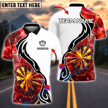 BlueJose Darts Tribal Energy Customized Name, Team Name 3D Shirt (4 Colors)