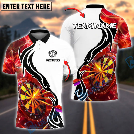 BlueJose Darts Tribal Energy Customized Name, Team Name 3D Shirt (4 Colors)