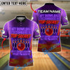 BlueJose Neon Bowling Quote Shirt – "Top Secret" Customized Name, Team Name 3D Shirt (4 Colors)