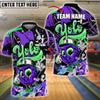 BlueJose Bowling Yolo Hip-Hop Street Style Customized Name, Team Name 3D Shirt (4 Colors)