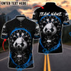 BlueJose Darts Angry Panda Skull Customized Name, Team Name 3D Shirt (4 Colors)