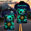 BlueJose Darts Creepy Teddy Graffiti Personalized Name, Team Name Shirt (4 Colors)