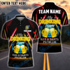 BlueJose Darts Beer Quote Shirt Neon Glow Design Customized Name, Team Name 3D Shirt (4 Colors)