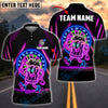 BlueJose Darts Funny Beer Neon Mascot Style Customized Name, Team Name 3D Shirt (4 Colors)