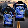 BlueJose Darts No Tips Funny Shirt Neon Pub Style Customized Name, Team Name 3D Shirt (4 Colors)