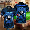 BlueJose Billiards Neon Billiards 'Give Me a Shoot' 8-Ball Funny Personalized Name Shirt (4 Colors)