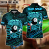 BlueJose Billiards Neon Billiards 'Give Me a Shoot' 8-Ball Funny Personalized Name Shirt (4 Colors)
