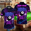 BlueJose Billiards Neon Billiards 'Give Me a Shoot' 8-Ball Funny Personalized Name Shirt (4 Colors)
