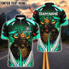 BlueJose Darts Bull King Crown Power Customized Name, Team Name 3D Shirt (4 Colors)