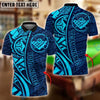 BlueJose Billiards Ball 8 Tribal Polynesian Pattern Personalized Name, Team Name Unisex Shirt (4 Colors)