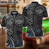 BlueJose Billiards Ball 8 Tribal Polynesian Pattern Personalized Name, Team Name Unisex Shirt (4 Colors)