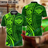 BlueJose Billiards Ball 8 Tribal Polynesian Pattern Personalized Name, Team Name Unisex Shirt (4 Colors)