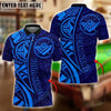 BlueJose Billiards Ball 8 Tribal Polynesian Pattern Personalized Name, Team Name Unisex Shirt (4 Colors)