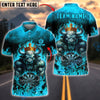 BlueJose Darts Inferno Bull King Customized Name, Team Name 3D Shirt (4 Colors)