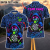 BlueJose Darts Urban Crazy Bear Customized Name, Team Name 3D Shirt (4 Colors)