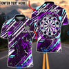 BlueJose Darts Abstract Strike Style Multicolor Options Personalized Name Shirt (4 Colors)