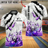 BlueJose Bowling And Pins Tiger Spirit Strike Customized Name, Team Name 3D Shirt (6 Colors)