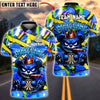 BlueJose Darts Graffiti Angry Bear with Dartboard Street Art Design Multicolor Options Personalized Name Shirt (4 Colors)