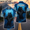 BlueJose Darts Werewolf Moon Personalized Name, Team Name Shirt (4 Colors)