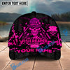 BlueJose  Fishing Reaper Neon Skull  Personalized Cap (8 Colors)
