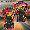 BlueJose Bowling Graffiti By The Order Of Peaky B Customized Name, Team Name 3D Shirt (6 Colors)
