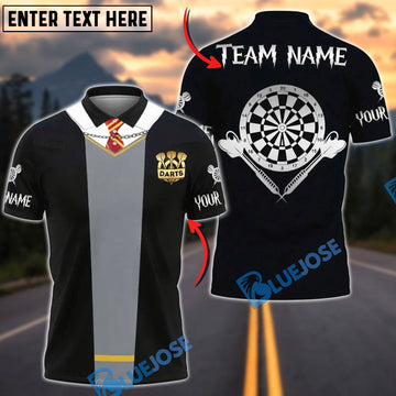 BlueJose Darts HW Wizard Uniform Personalized Name Shirt