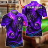 BlueJose Billiards Ball 8 Fire Dragon Lava Flame Personalized Name, Team Name Unisex Shirt (4 Colors)