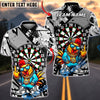 BlueJose Darts Dartboard Hip Hop Chicken Street Art Multicolor Options Personalized Name Shirt (6 Colors)