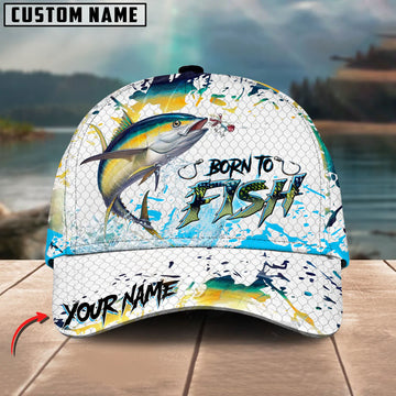 BlueJose Tuna Fishing Skin Dynamic Jump Personalized Cap