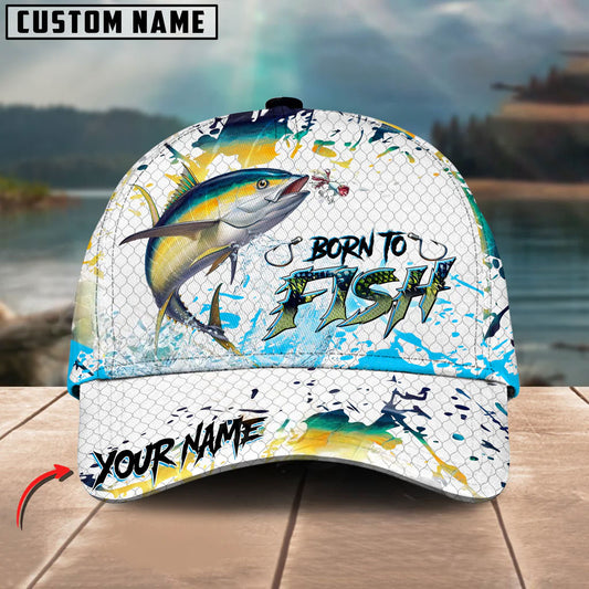 BlueJose Tuna Fishing Skin Dynamic Jump Personalized Cap
