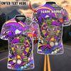 BlueJose Darts Voodoo Doll Rainbow Graffiti Street Art Multicolor Options Personalized Name Shirt (4 Colors)
