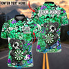 BlueJose Darts Zombie Bear Dark Graffiti Horror Art Multicolor Options Personalized Name Shirt (4 Colors)