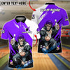 BlueJose Bowling & Pins Savage Gorilla Street Style Strike Customized Name, Team Name 3D Shirt (4 Colors)