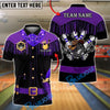 BlueJose Bowling And Pins Cowboy Western Style Customized Name, Team Name 3D Shirt (4 Colors)