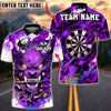 BlueJose Darts Wolf Demon Beast Graffiti Dartboard Personalized Name, Team Name Unisex Shirt (4 Colors)