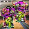 BlueJose Bowling And Pins Graffiti Cactus Bowling Funny Street Style Customized Name, Team Name 3D Shirt (4 Colors)