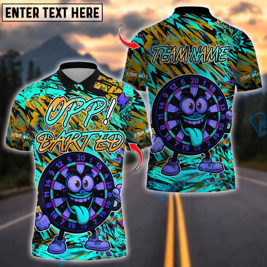 BlueJose Darts Oop I Darted Customized Name, Team Name 3D Shirt (4 Colors)