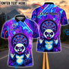 BlueJose Darts Rocker Panda Dartboard Personalized Name, Team Name Shirt (4 Colors)