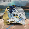 BlueJose Fishing Gold Scale Personalized Cap (13 Breeds)
