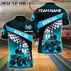 BlueJose Bowling And Pins Monster Truck Strike Customized Name, Team Name 3D Shirt (4 Colors)