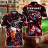 BlueJose Billiards 8-Ball Reaper Skull And Beer Personalized Name Shirt (4 Colors)