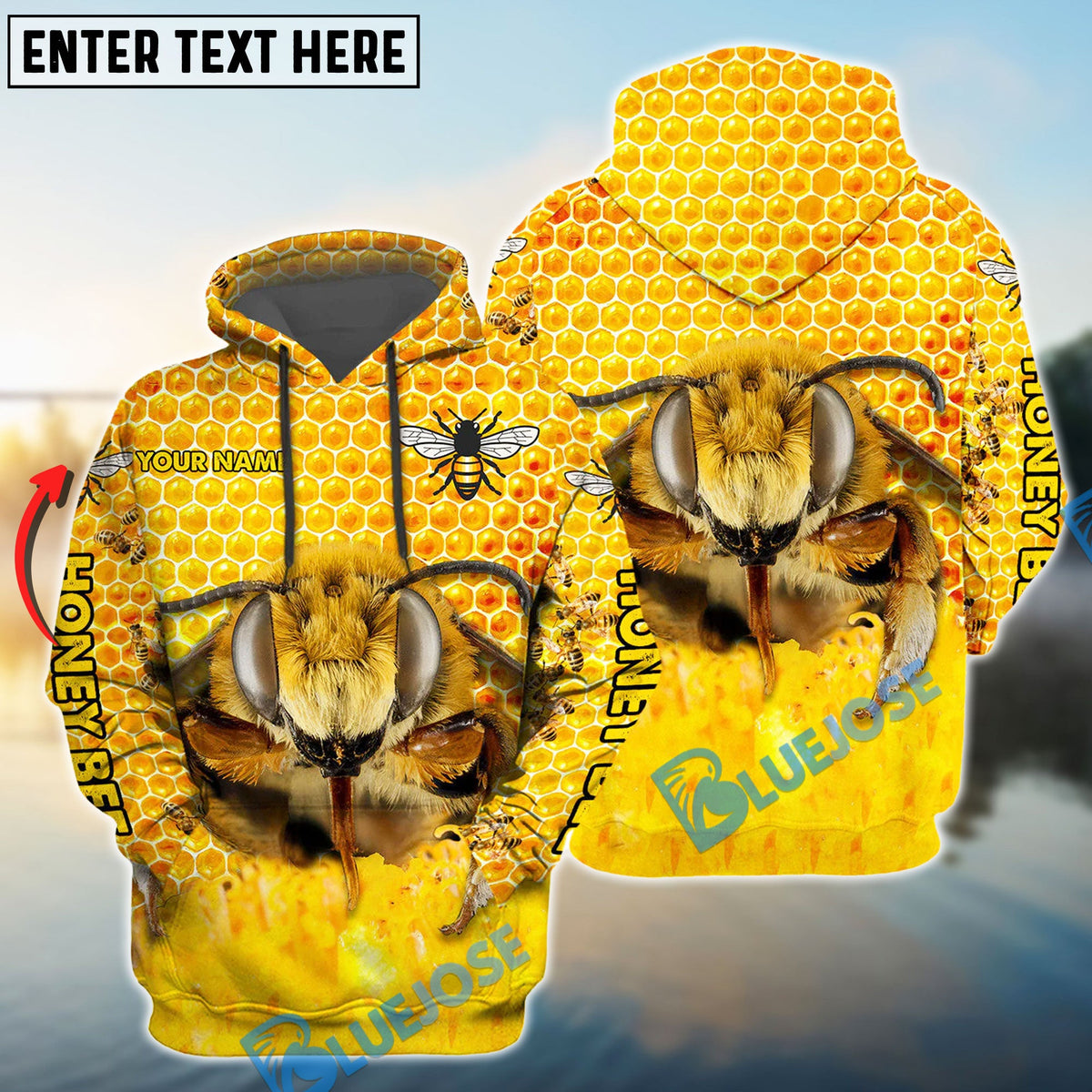 BlueJose Honey Bee 21 Personalized Shirt