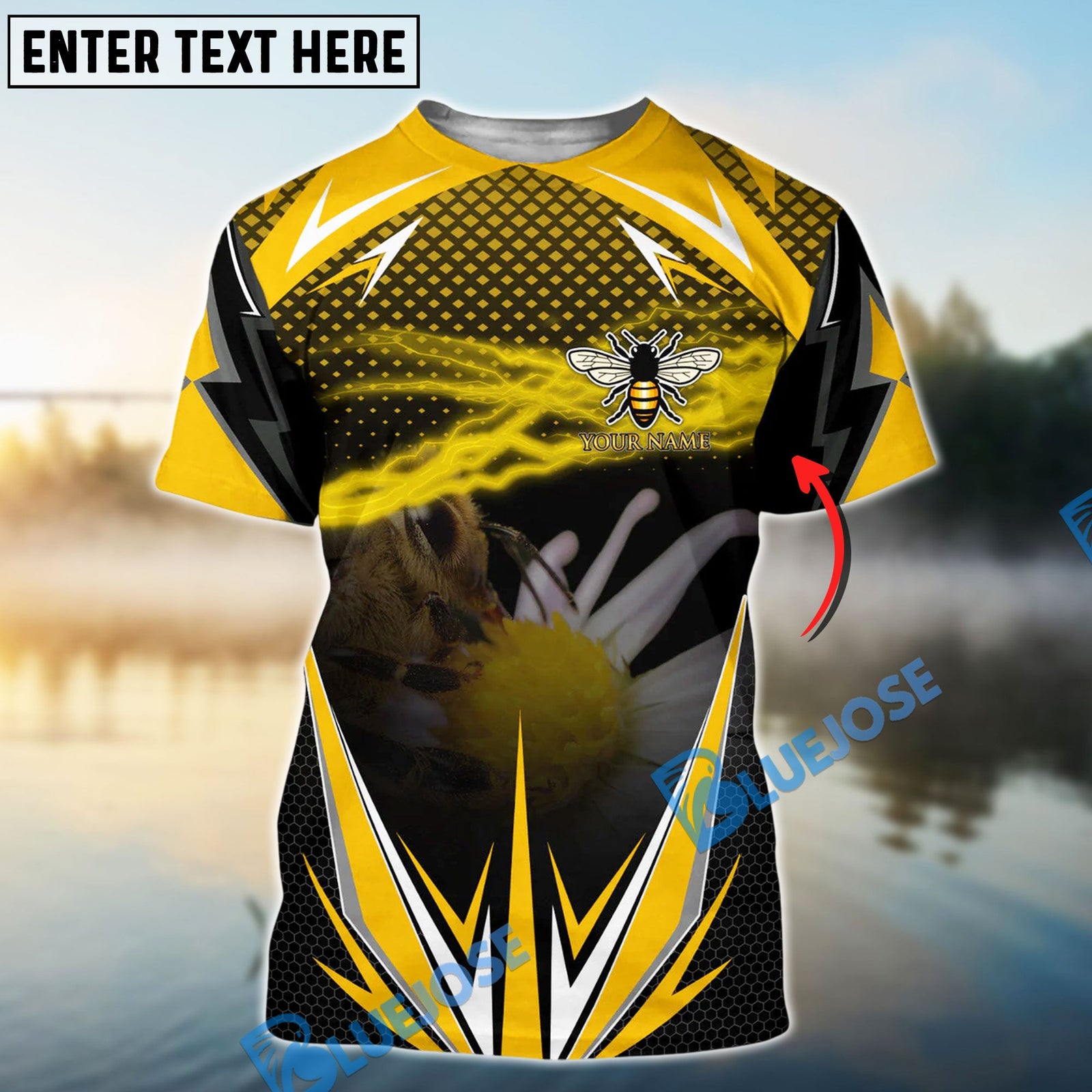 BlueJose Honey Bee 15 Personalized Shirt