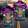 BlueJose Darts “Peace & Aim” 420 Dart Edition Multicolor Options Personalized Name Shirt (4 Colors)