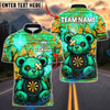BlueJose Darts Bear Graffity Design Customized Name, Team Name 3D Shirt (4 Colors)