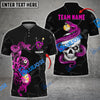 BlueJose Billiards Ball 8 And 9 Snake Skull Personalized Name, Team Name Shirt (4 Colors)