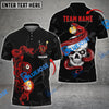 BlueJose Billiards Ball 8 And 9 Snake Skull Personalized Name, Team Name Shirt (4 Colors)