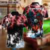 BlueJose Billiards 8-Ball Thunder Sword Dragon Personalized Name Shirt (4 Colors)